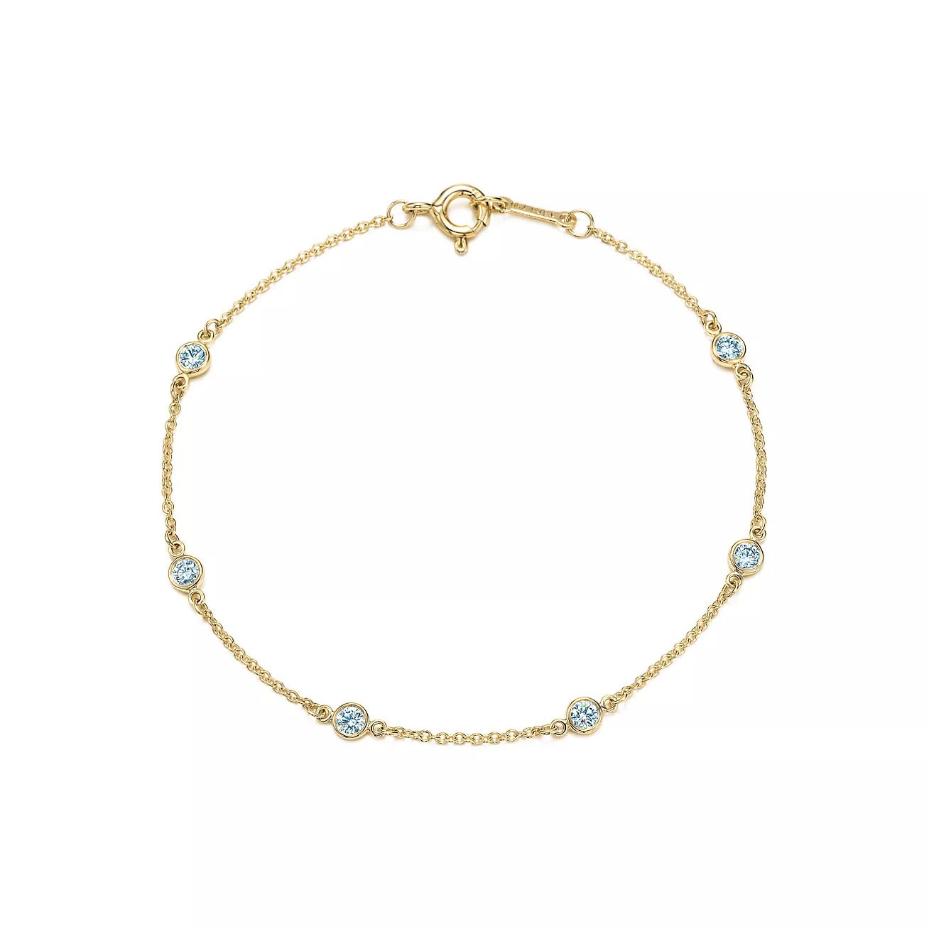 Pulsera de Cadena con Diamantes