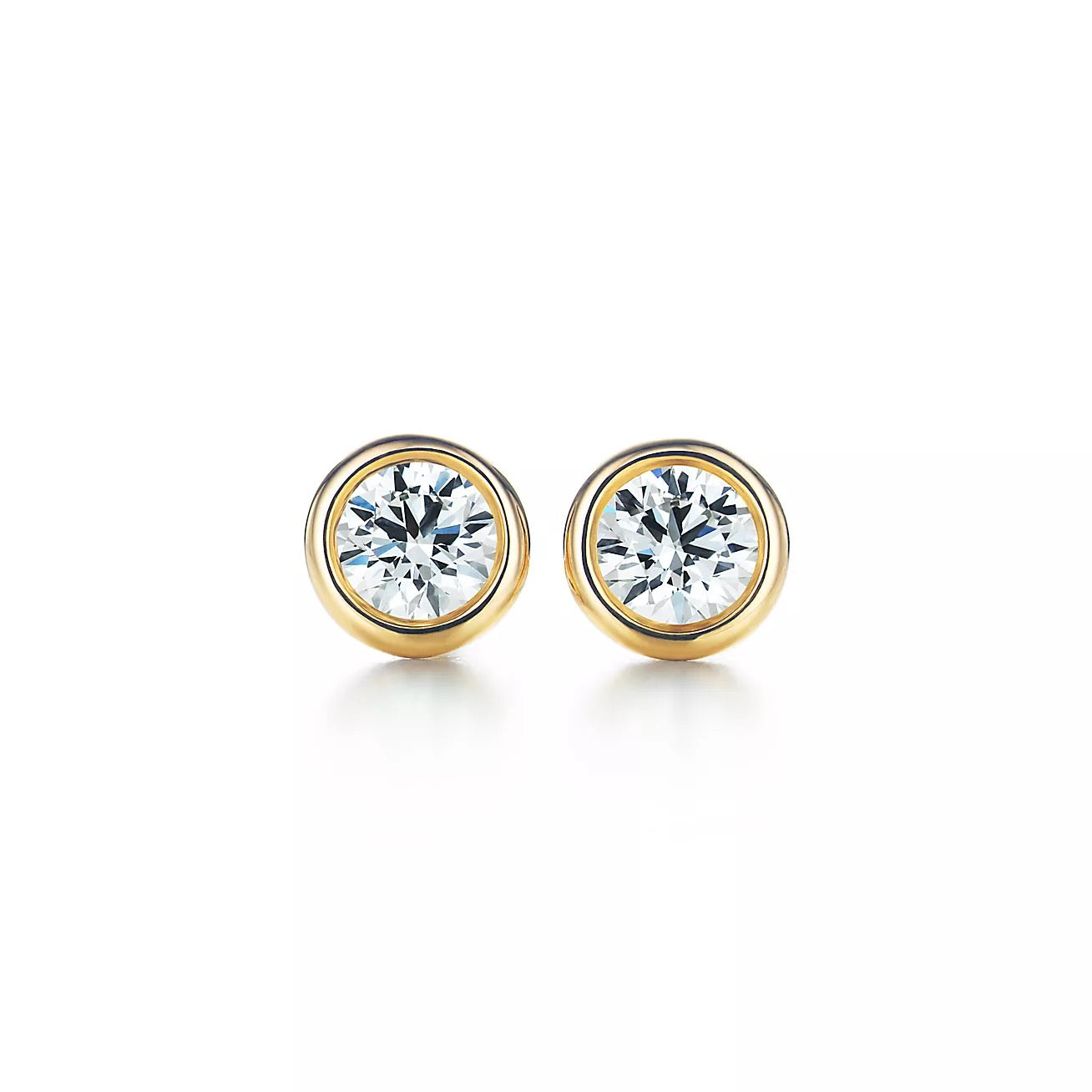 Pendientes de Diamantes Oro Amarillo