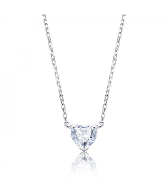 Colgante de Diamante talla Corazón