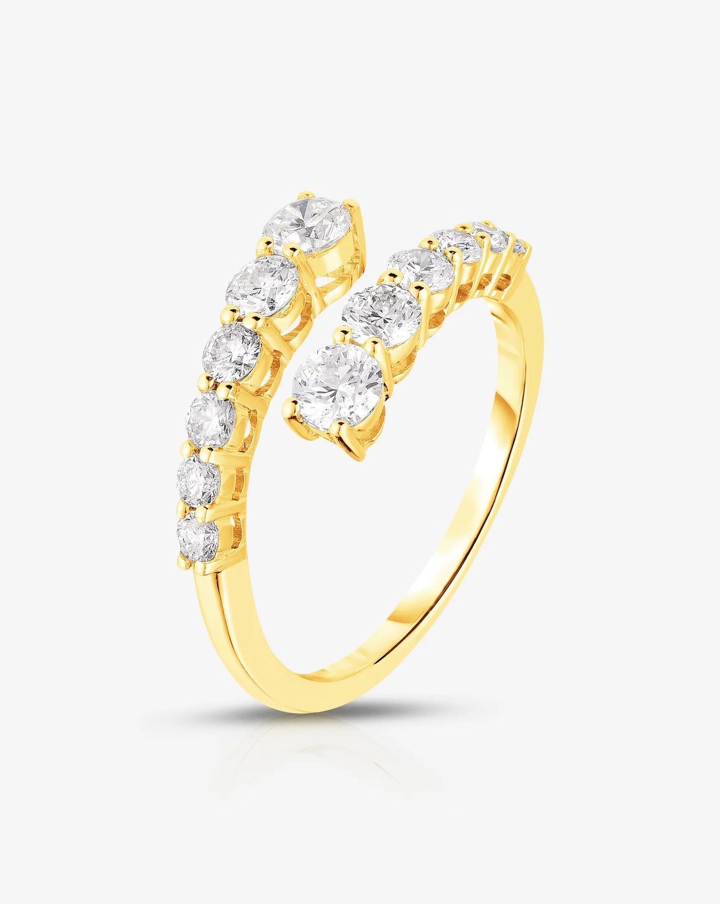 Anillo de Diamantes "Serpenti" Oro Amarillo